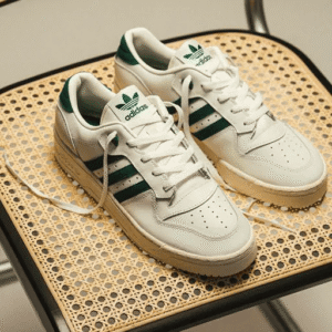 Classic Green Stripe Lifestyle Sneakers